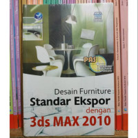 Image of Desain furniture ctandar ekspor dengan 3ds MAX 2010