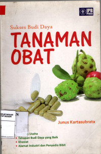 Image of sukses budi daya tanaman obat
